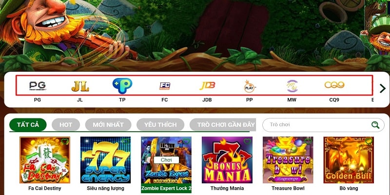 Top nhà cung cấp game nổ hũ uy tín trên thị trường xuất hiện ở QQ88